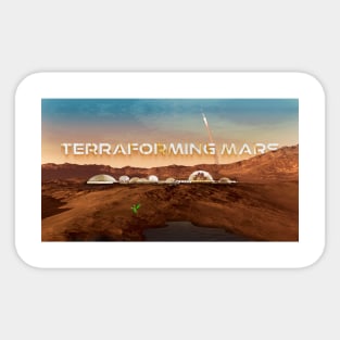 Terraforming Mars Mug Sticker